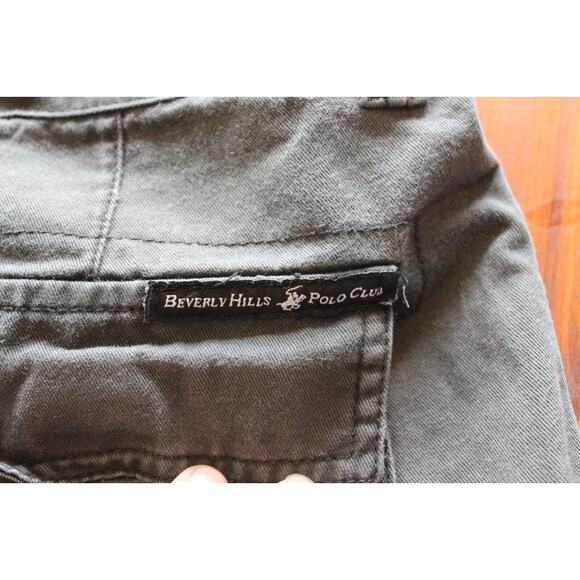 Beverly Hills Polo Club Black Cargo Shorts Big Pony Men's Size 36 *RARE - Picture 8 of 10